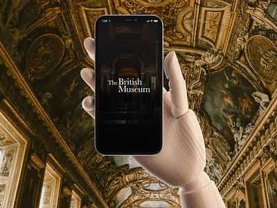 British Museum Splash screen redesign