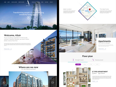 Apartment Web Design