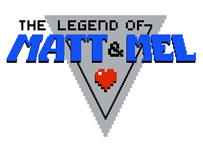 8bit Wedding Logo