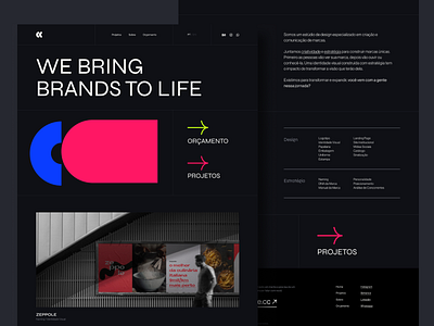 Website | Complē Studio branding design desktop landing page portfolio studio ui user interface ux web design website