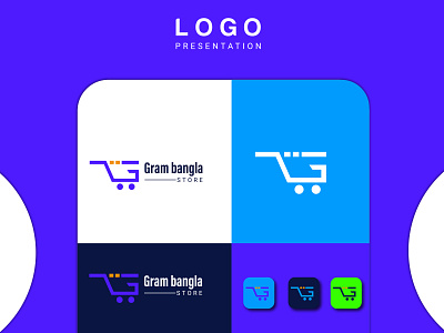 Online store logo design