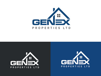 Real estate logo design