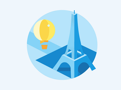 Paris city design icon ui vector