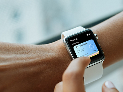 Repeat App Apple Watch Mockup