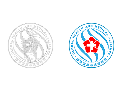 Universal Medical Rescue Logo Grid design logo