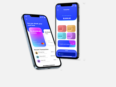 Finance App branding graphic design ui