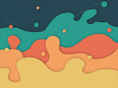 Color Waves branding design graphic design illustration vector