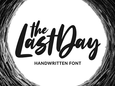 The Last Day - Handwritten Font