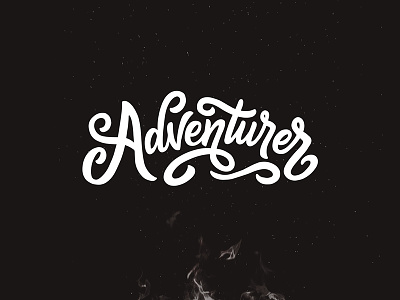 Adventure Awaits ! font hand lettering lettering logo font logo maker logotype script type typewritter typography