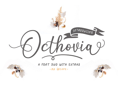 Octhovia Font Duo and Extras