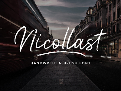 Nicollast Handwritten Brush Font