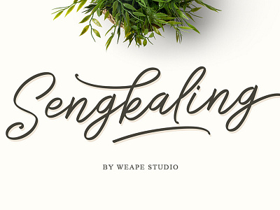 Sengkaling Font