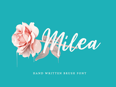 Milea - Handwritten Brush Font