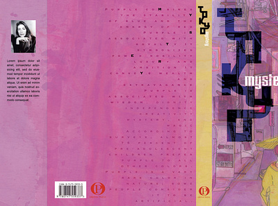 Book Cover design illustration typography