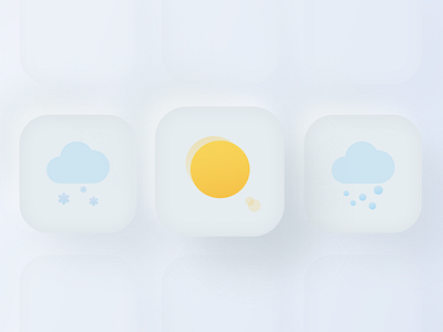 Weather ICON app design icon illustration logo weather