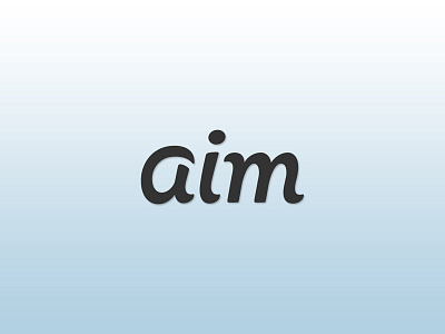 Aim Wordmark