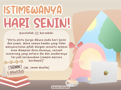 Istimewanya Hari Senin! design graphic design illustration