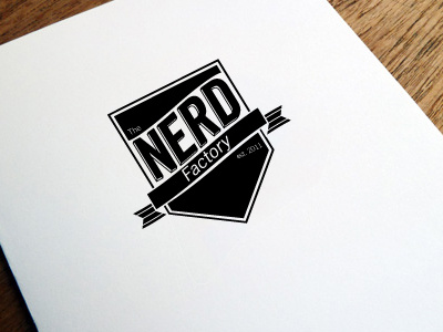 Nerd Factory logo logo design