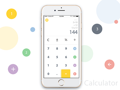 Calculator - Daily ui #004