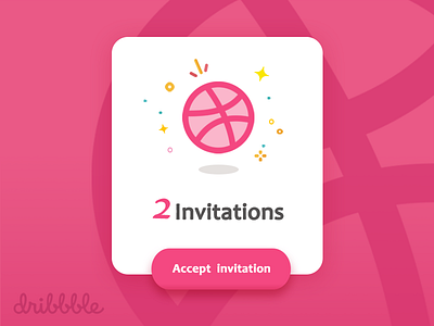 2 Dribbble Invites