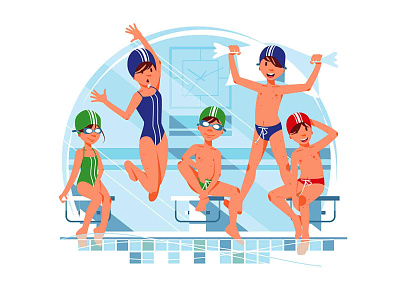 Kids Swimming competition