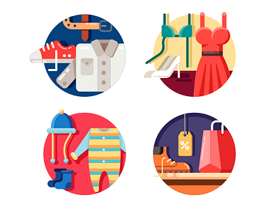 Clothing icons