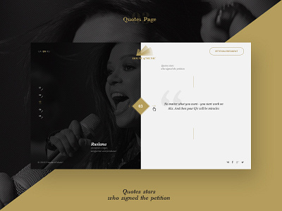 Quotes minimalizm music ui ux web web site