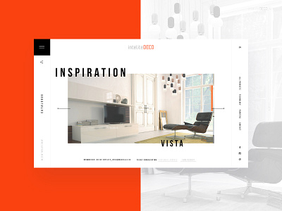 Inspiration interior interior design site ui.minimalism ux web white white site