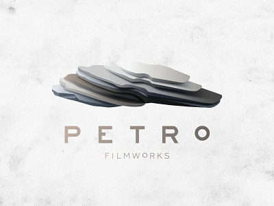 Petro Filmworks Logo Design brand identity branding design graphic design idendity logo logo design logomark sketch visual identity