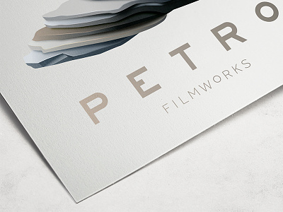 Petro Filmworks Logo Design brand identity branding design graphic design idendity illustration logo logo design logomark sketch visual identity