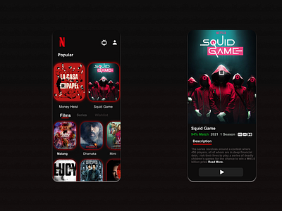 Netflix Mobile Concept