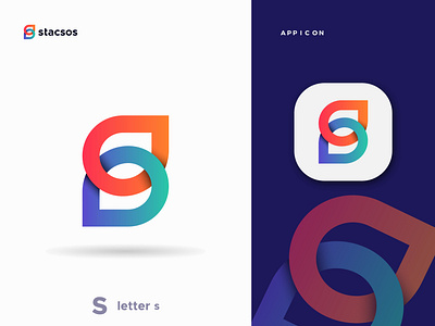 S letter modern logo. Logo for tech company. app app icon brand identiy branding design graphic design icon letter b letter logo logo logoideas logowork modern logo modernlogo