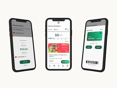 Starbucks App - New Payment Flow ☕ app card case of study coffee payment rewards starbuck starbucks rewards user user flow