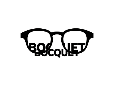 Bocquet eye glasses logo logotype optic optician see