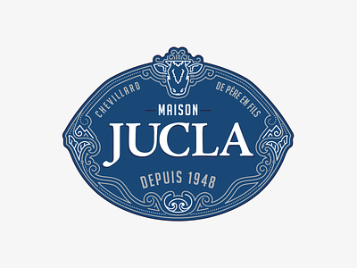 Plaque Boucher Jucla butcher france logo logotype