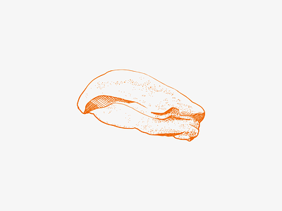 Illustration Foie Gras crosshatching designgraphic foie gras food illustration