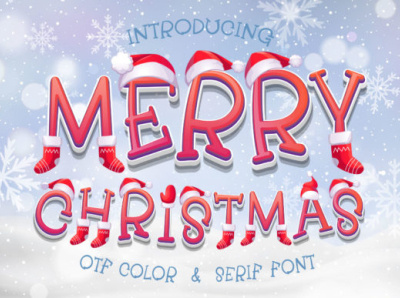 Merry Christmas Font