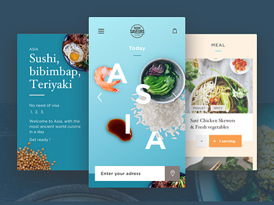 Food App app colors design food interface mobile ui ux