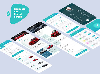 Car Rental branding design graphic design illustration webdesign