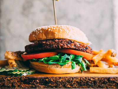 Burgers & Fries adobe adobelightroom brand development branding design food photography food styling photography