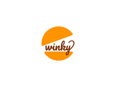 Winky Logo branding design graphic design illustration typography