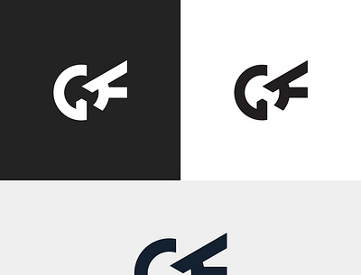 Monogram LOGO (G+K) branding design graphic design illustration logo logo design logos minimal monogram logo