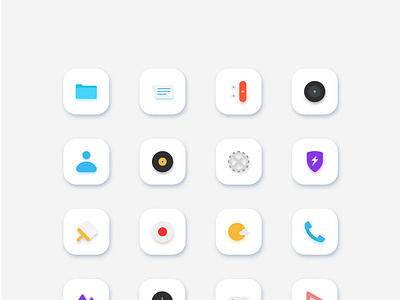 Modern App Icon Set