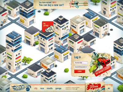 Hotwheels - web microsite web