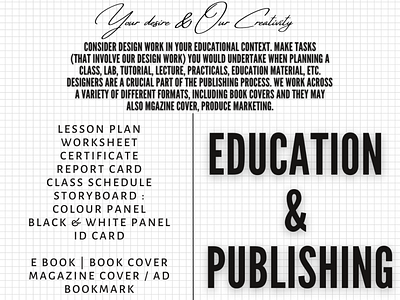 Design for Education & Publishing branding design logo typography