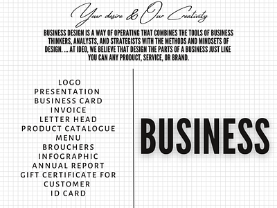 Design for Business branding design logo typography