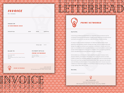 Invoice | Letterhead Design