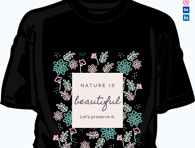 Girls T-shirt Design branding design female girl girls girltshirt graphic design she t shirt typography