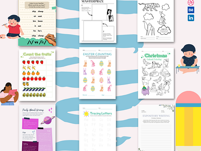 Worksheet Design for kids | School