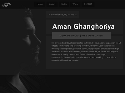 Dark web design design illustration ui ux